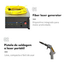PROMOÇÃO Máquina de Solda e Corte a Laser Portátil Multiprocesso 250A
